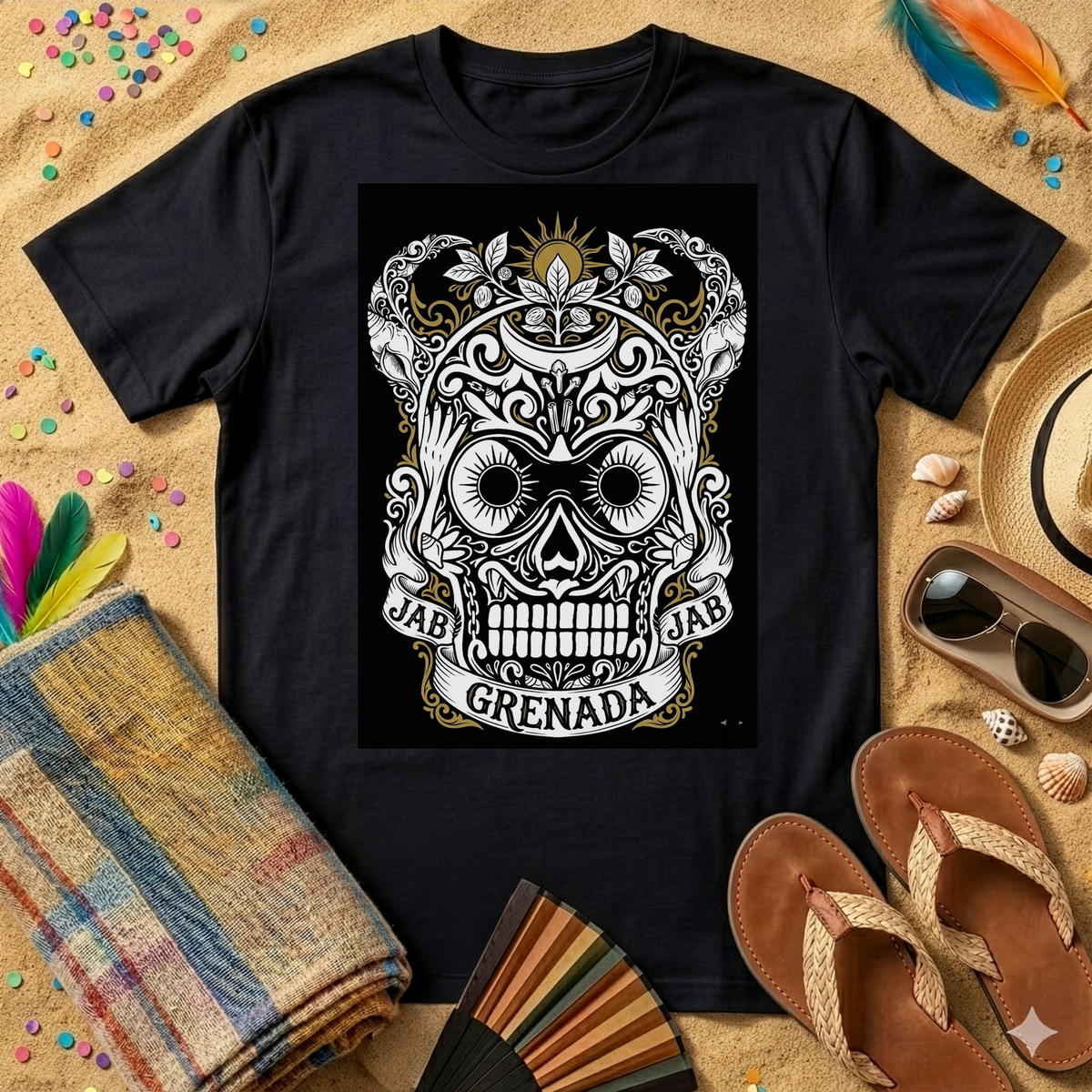 The JabJab Skull T-Shirt