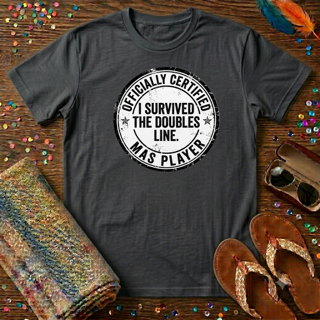 I Survived The Doubles Line T-Shirt