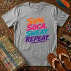 Sun. Soca. Sweat. Repeat  T-Shirt