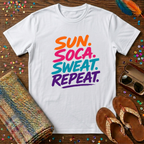Sun. Soca. Sweat. Repeat  T-Shirt