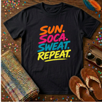 Sun. Soca. Sweat. Repeat  T-Shirt