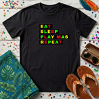 Eat Sleep Play Mas Repeat T-Shirt