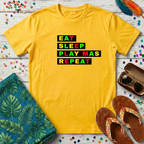 Eat Sleep Play Mas Repeat T-Shirt