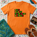 Eat Sleep Play Mas Repeat T-Shirt