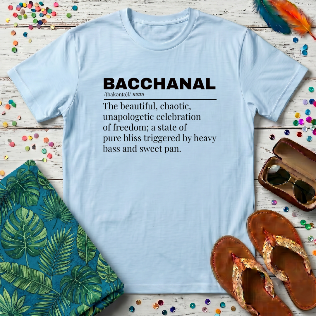 Bacchanal Definition T-Shirt