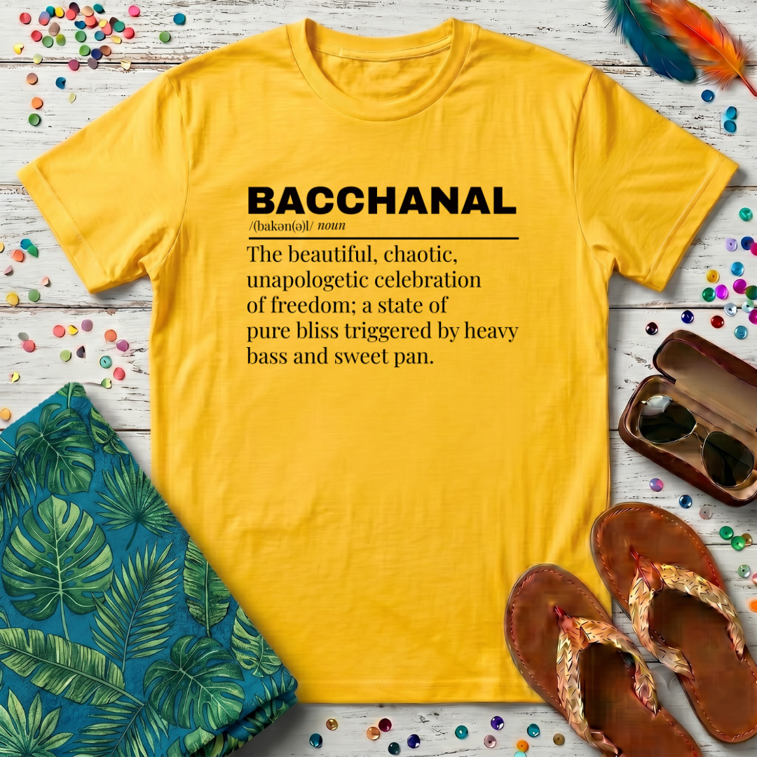 Bacchanal Definition T-Shirt