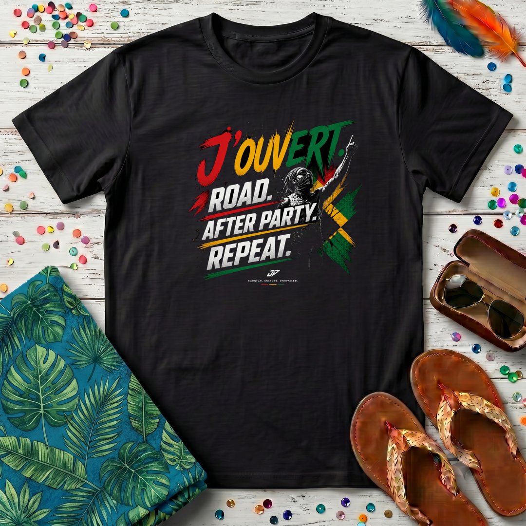 J'Ouvert Road AfterParty Repeat T-Shirt