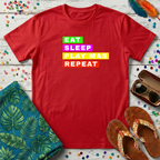 Eat Sleep Play Mas Repeat T-Shirt