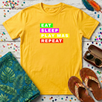 Eat Sleep Play Mas Repeat T-Shirt