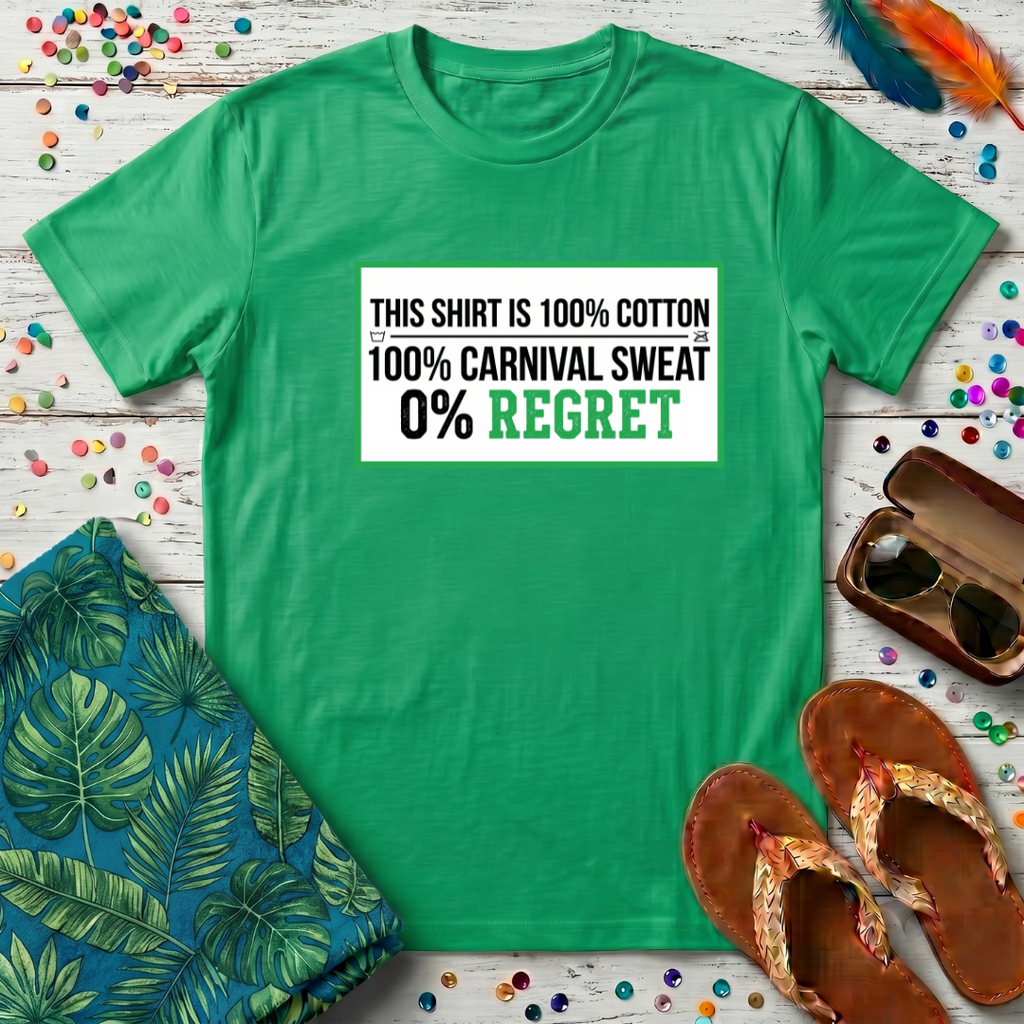 This Shirt Is 100% Cotton 100% Carnival Sweat.. T-Shirt