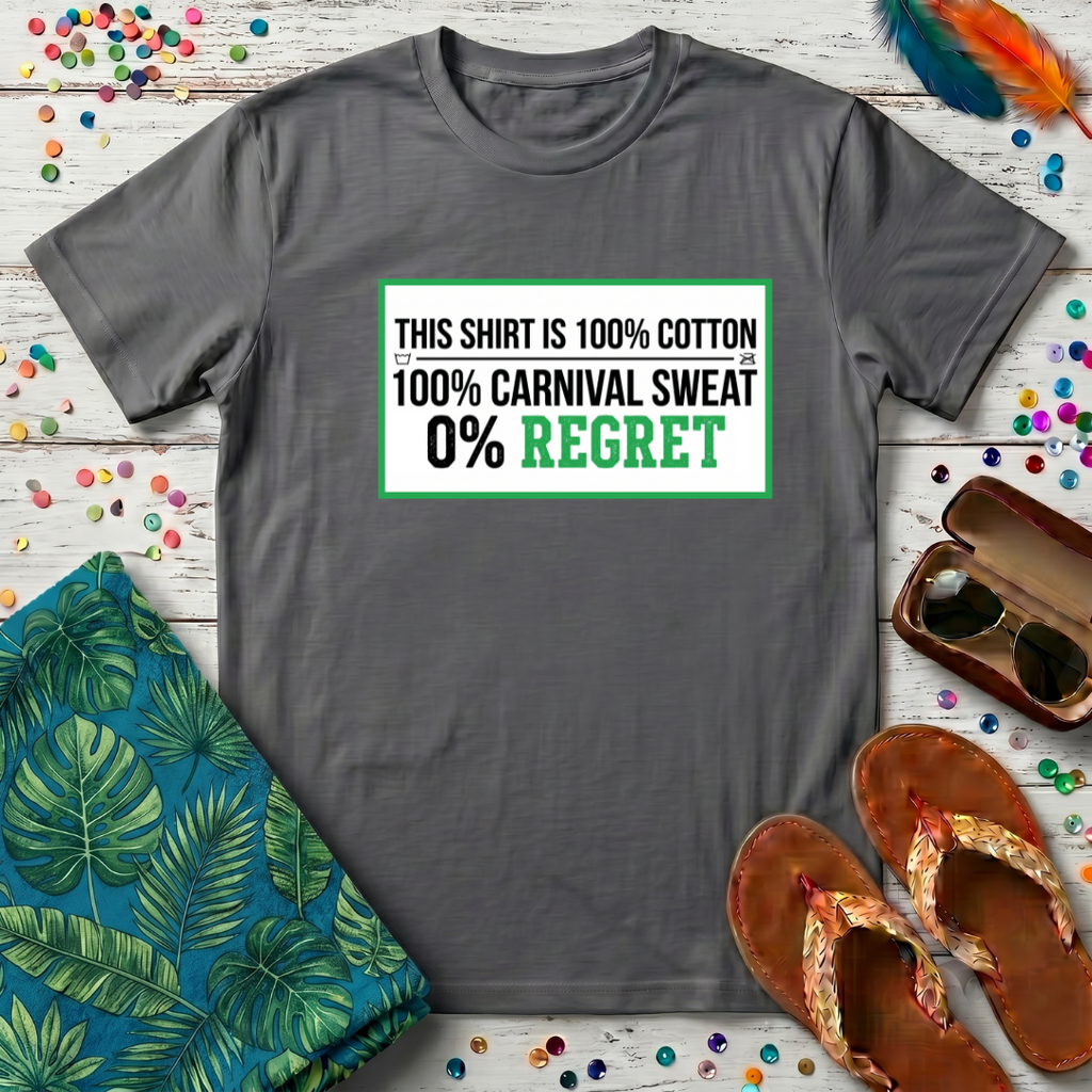 This Shirt Is 100% Cotton 100% Carnival Sweat.. T-Shirt