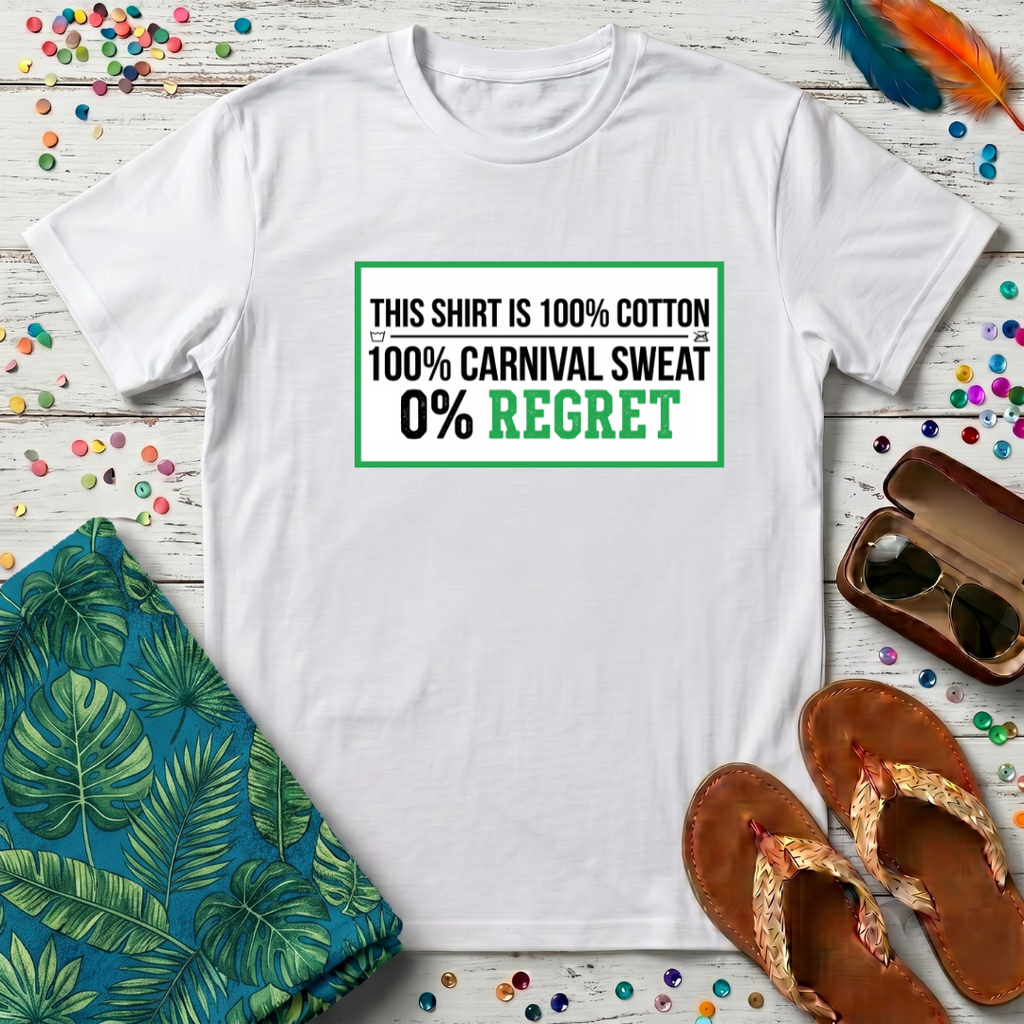 This Shirt Is 100% Cotton 100% Carnival Sweat.. T-Shirt