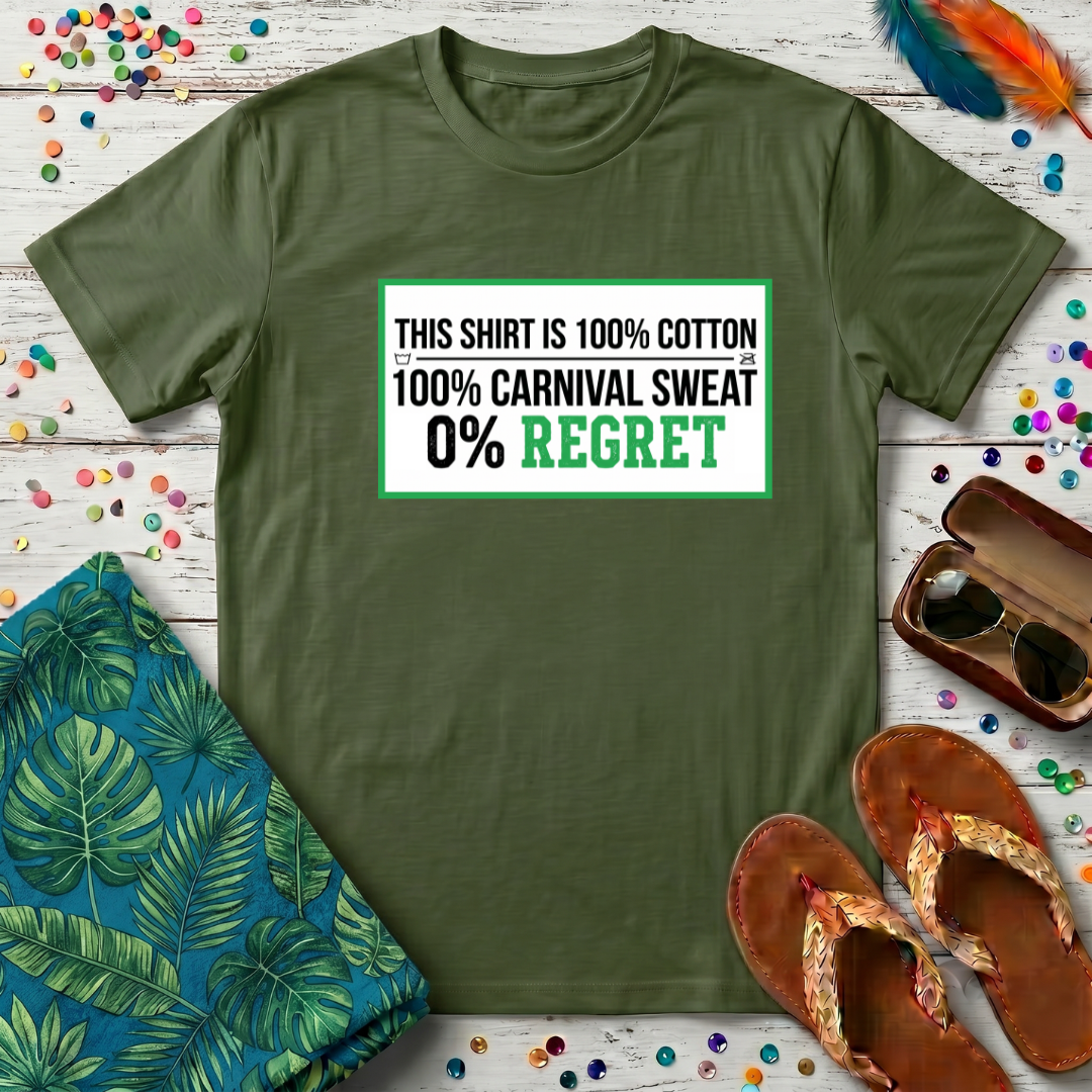 This Shirt Is 100% Cotton 100% Carnival Sweat.. T-Shirt