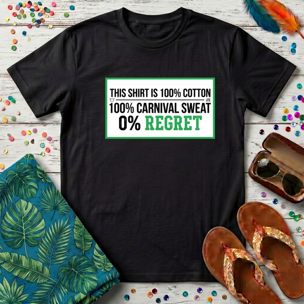 This Shirt Is 100% Cotton 100% Carnival Sweat.. T-Shirt