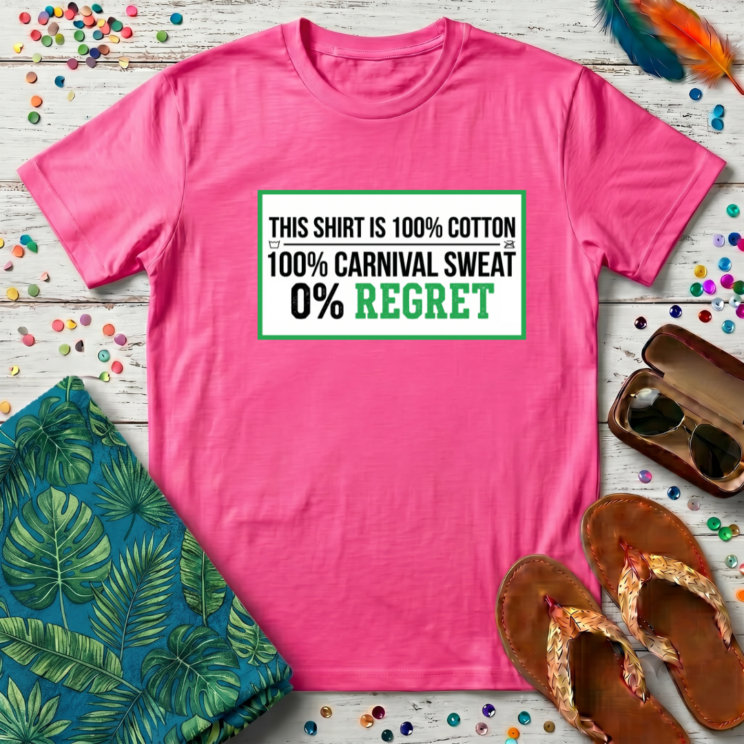 This Shirt Is 100% Cotton 100% Carnival Sweat.. T-Shirt