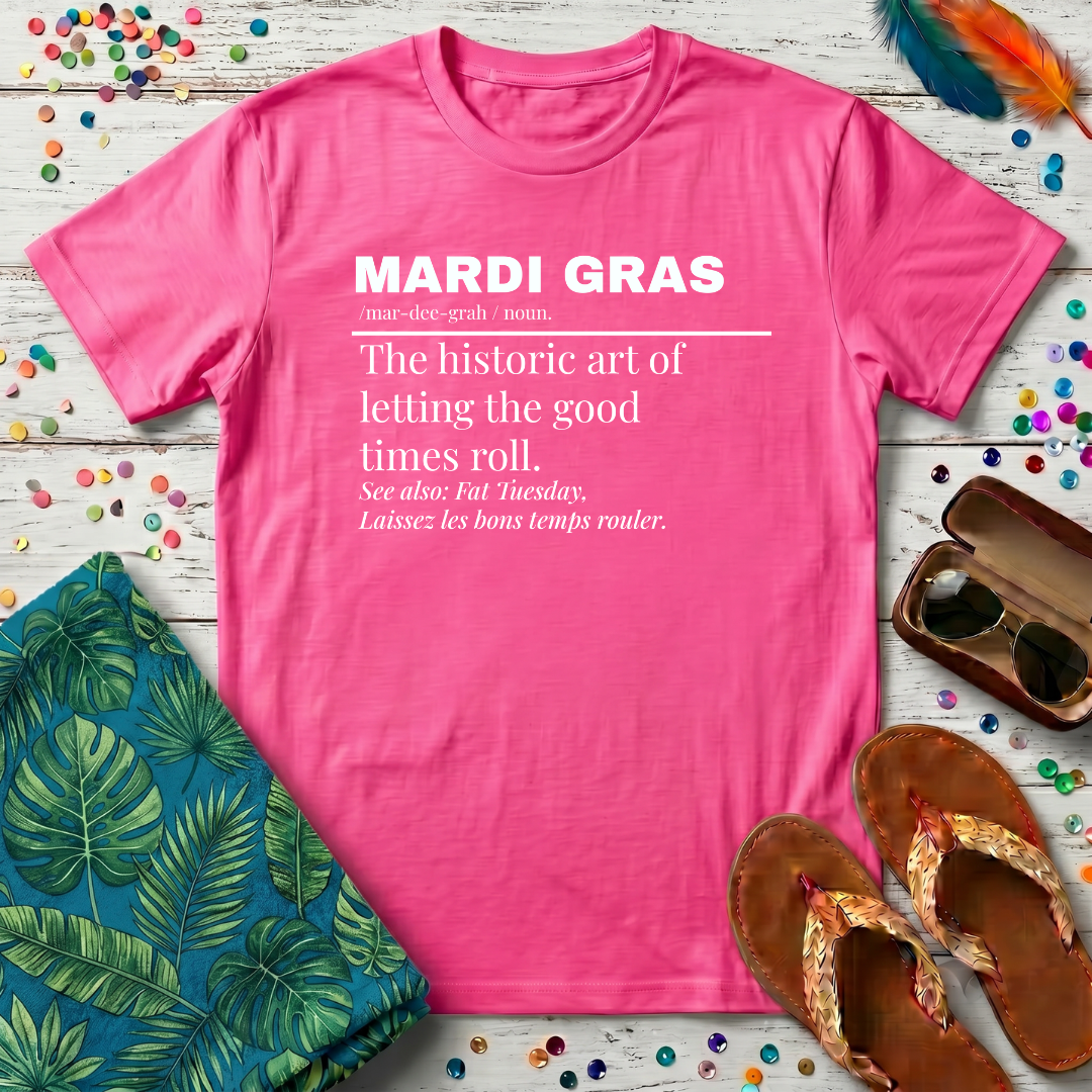 Mardi Gras Definition T-Shirt