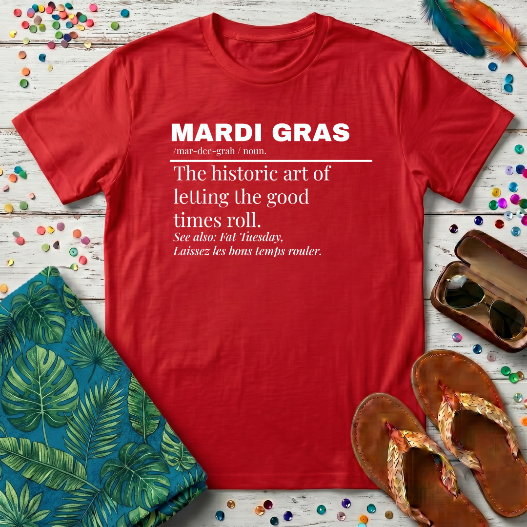 Mardi Gras Definition T-Shirt