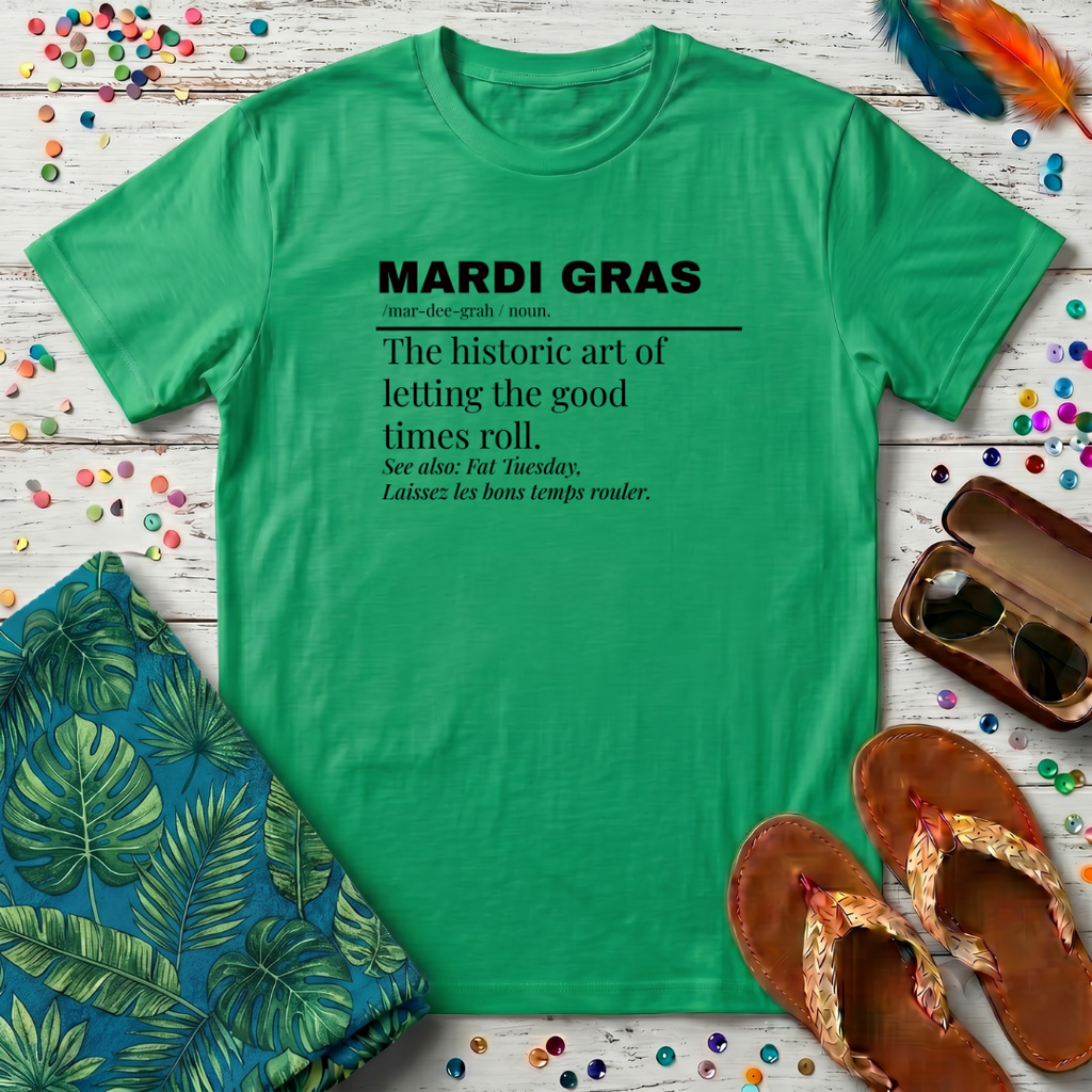 Mardi Gras Definition T-Shirt