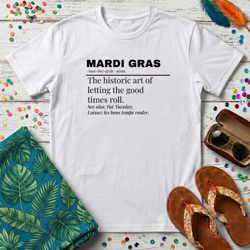 Mardi Gras Definition T-Shirt
